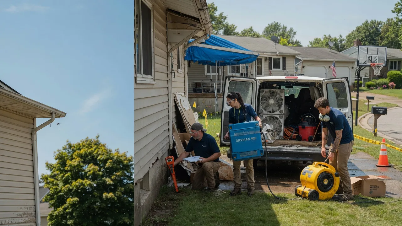 Ceiling Leak Cleanup in Kyle, WV near me
