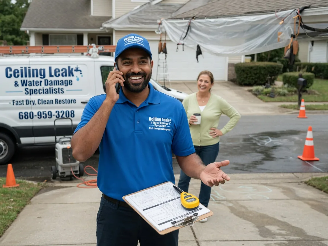 Ceiling Leak Cleanup Kyle, WV FAQs